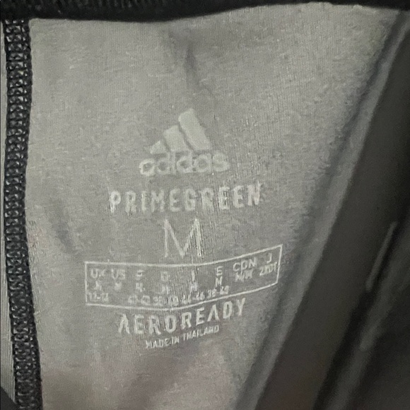 Adidas Black and Gray Patterned Shorts - Picture 2 of 3